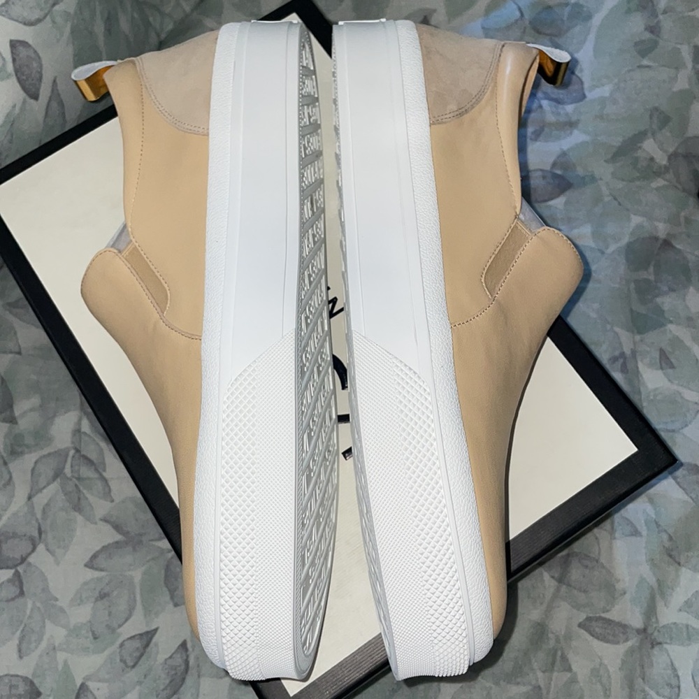 NWT J/SLIDES GIA Light Sand Leather - Picture 12 of 13
